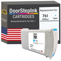 DoorStepInk Brand for HP 761 400mL (CM994A) Cyan Remanufactured in the USA Ink Cartridge, CM994A-0